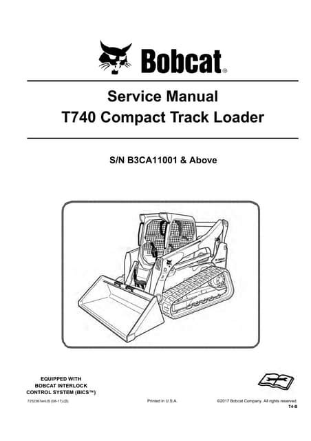 t740 skid steer|bobcat t740 owners manual.